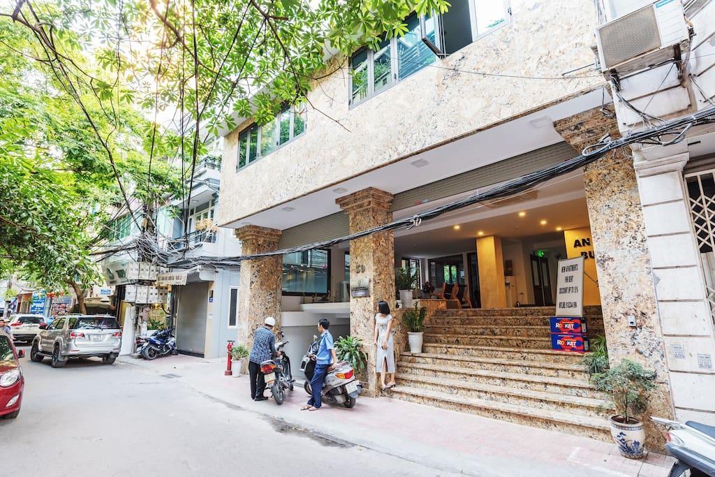 Ferienwohnung An Nguyen Building Hanoi Exterior foto
